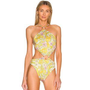 REVOLVE CIN CIN LAGUNA ONE PIECE SWIMSUIT EMILIO PUCCI PRINT STYL BIKINI SMALL S